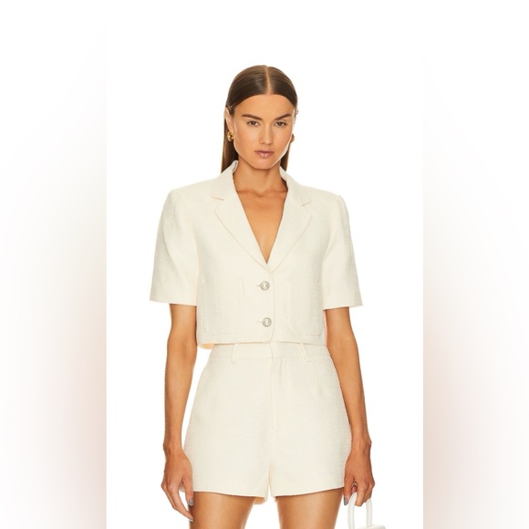 ASTR The Label Siarah Jacket in Cream - Picture 1 of 7